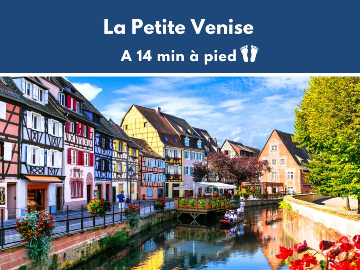 Centre Ville - Balcon - Parking Gratuit Colmar Exterior foto